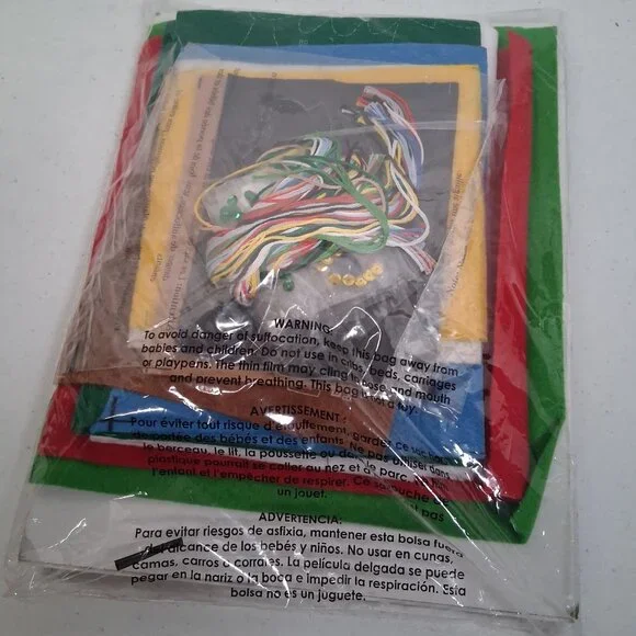 Plaid Bucilla Felt Christmas Stocking Kit Gnome Crafting Craft #86577 - Picture 4 of 5